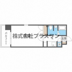 フォレシティ肥後橋の物件間取画像